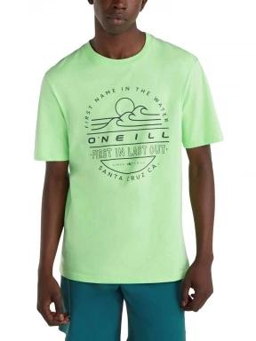 O'Neill Jack O'Neill Muir T-Shirt férfi rövid ujjú póló zöld színben 1