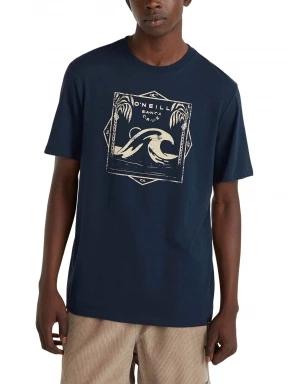 O'Neill Mix & Match Wave T-Shirt férfi rövid ujjú póló sötétkék színben 1