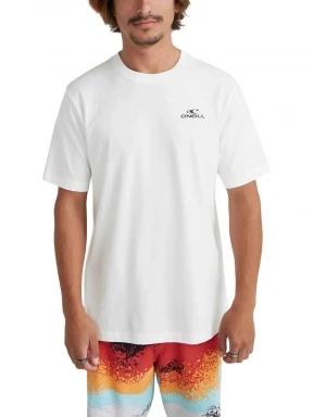 O'Neill Js Fill T-Shirt férfi rövid ujjú póló fehér színben 1