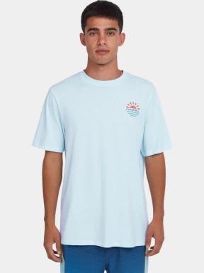 O'Neill Global T-Shirt férfi rövid ujjú póló világoskék színben 1