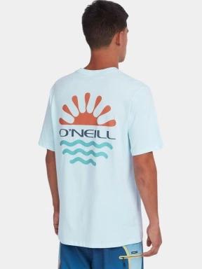 O'Neill Global T-Shirt férfi rövid ujjú póló világoskék színben 3
