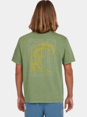 O'Neill O'Riginals Morning Star T-Shirt férfi rövid ujjú póló zöld színben 3
