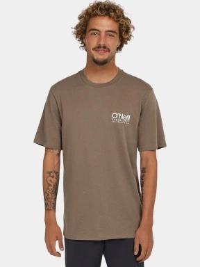 O'Neill Original Cali Logo T-Shirt férfi rövid ujjú póló oliva színben 1
