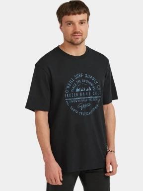 O'Neill O'Neill Muir T-Shirt férfi rövid ujjú póló fekete színben 1