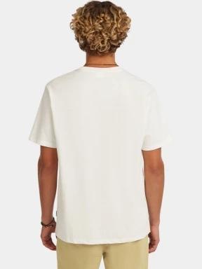 O'Neill O'Neill Melange Front Print T-Shirt férfi rövid ujjú póló fehér színben 3