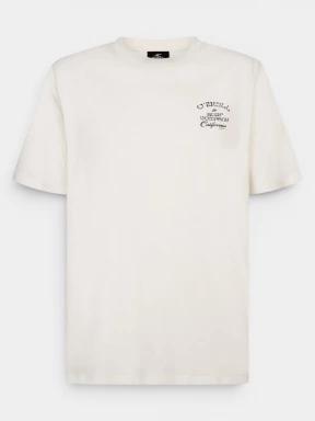 O'Neill O'Neill Beach Chest Print T-Shirt férfi rövid ujjú póló fehér színben 1