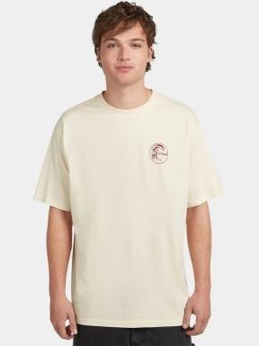 O'Neill O'Riginals Retro Back Print T-Shirt férfi rövid ujjú póló fehér színben 1
