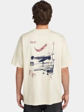 O'Neill O'Riginals Retro Back Print T-Shirt férfi rövid ujjú póló fehér színben 3