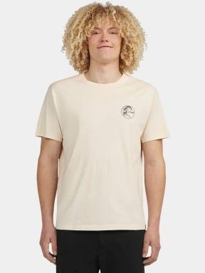 O'Neill O'Riginals Back Print T-Shirt férfi rövid ujjú póló fehér színben 1
