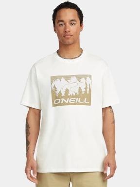 O'Neill O'Neill Must-Have Front Print T-Shirt férfi rövid ujjú póló fehér színben 1