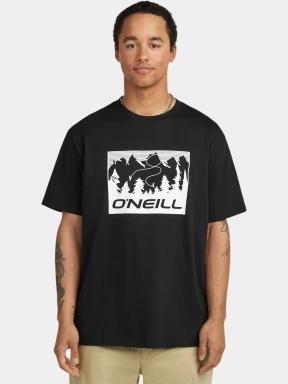 O'Neill O'Neill Must-Have Front Print T-Shirt férfi rövid ujjú póló fekete színben 1