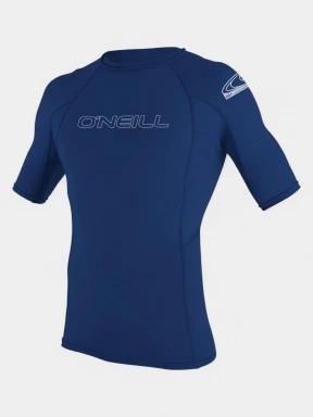 O'Neill Basic Skins S/S Rash Guard férfi rövid ujjú lycra sötétkék színben 1