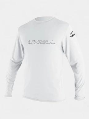 O'Neill Youth Basic Skins L/S Sun Shirt hosszú ujjú lycra fehér színben 1