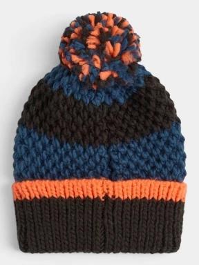 O'Neill Powder Beanie Kids bojtos sapka sötétkék színben 3
