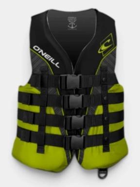 O'Neill Superlite ISO 50N Vest mentőmellény zöld színben 1