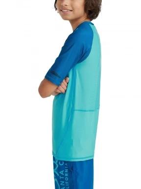 O'Neill Essentials Cali S/Slv Skins rövid ujjú lycra világoskék színben 3