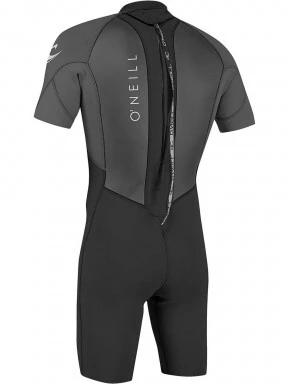 O'Neill REACTOR-2 2MM BACK ZIP S/S SPRING férfi rövid ujjú neoprén ruha fekete színben 3