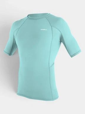 O'Neill Basic Skins S/S Rash Guard férfi rövid ujjú lycra világoskék színben 1