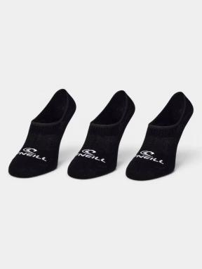 O'Neill O'Neill Women Men Footies 3-Pack titokzokni fekete színben 1