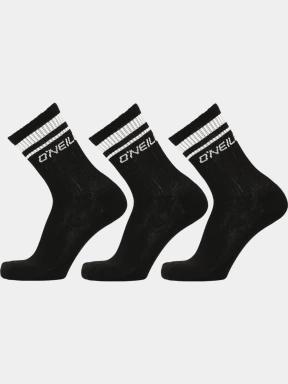 O'Neill Sportsock O'Neill stripe 3-pack férfi sportzokni fekete színben 1