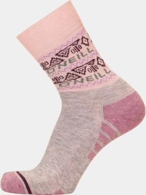 O'Neill Sock O'Neill hike logo női zokni rózsaszín színben 1