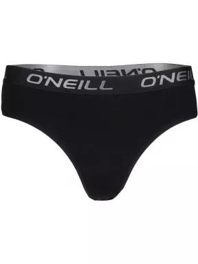 O'Neill Women brazilian O'Neill plain 2-pack női alsónadrág fekete színben 3