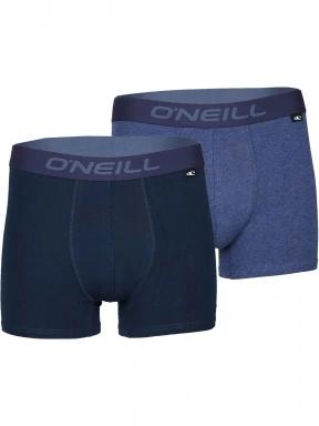 O'Neill Men boxer O'Neill plain 2-pack férfi alsónadrág sötétkék színben 1
