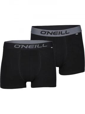 O'Neill Men boxer O'Neill plain 2-pack férfi alsónadrág fekete színben 1