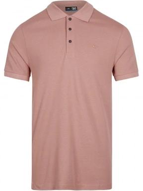 O'Neill O`Neill Small Logo Polo férfi galléros póló rózsaszín színben 1