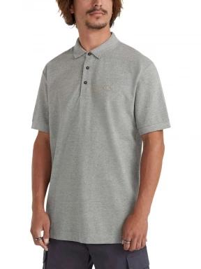 O'Neill O`Neill Small Logo Polo férfi galléros póló szürke színben 1