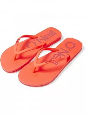 O'Neill Profile Logo Sandals női papucs narancssárga színben 1