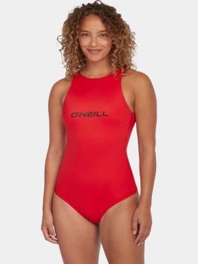 O'Neill Essentials O'Neill Logo Swimsuit női fürdőruha piros színben 1
