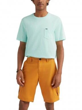 O'Neill Beach Break Cargo Shorts férfi oldalzsebes rövidnadrág narancssárga színben 1