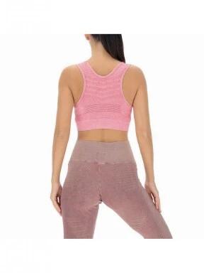 UYN Lady To-Be Ow Top női sportmelltartó rózsaszín színben 3