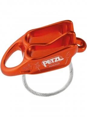 Petzl REVERSO ereszkedő- és biztosító eszköz piros színben 1