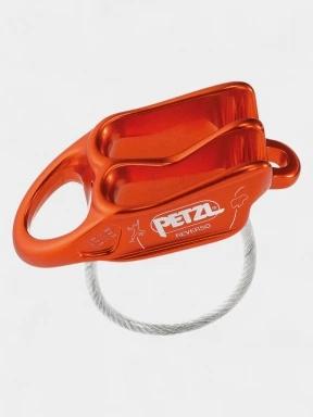 Petzl Reverso biztosító eszköz piros színben 1