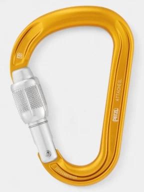 Petzl Attache karabiner sárga színben 3