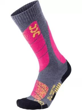 UYN Lady Ski All Mountain Socks női sízokni magenta színben 1