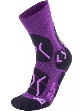 UYN Trekking Cool Merino Lady női túrazokni lila színben 1