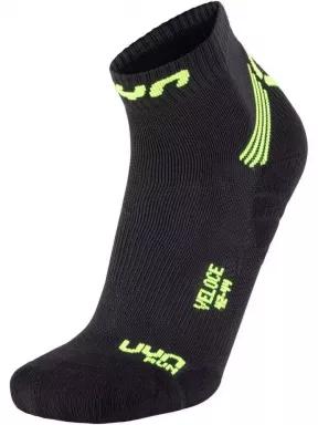 UYN Man Run Veloce Socks férfi sportzokni fekete színben 1
