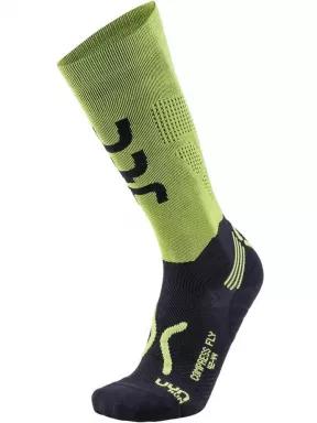 UYN Man Run Compression Fly Socks férfi sportzokni fekete színben 1