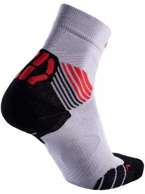 UYN Man Run Trail Challenge Socks férfi sportzokni szürke színben 3