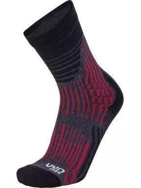 UYN Lady Trekking Wave Socks női túrazokni fekete színben 1