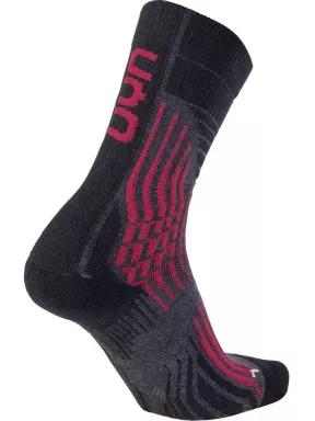 UYN Lady Trekking Wave Socks női túrazokni fekete színben 3