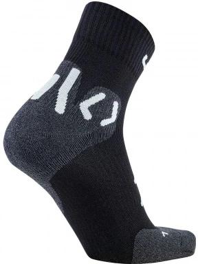 UYN UYN MAN TREKKING APPROACH MID SOCKS férfi túrazokni fekete színben 3