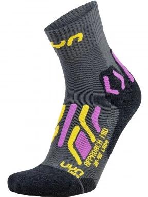 UYN UYN WOMAN TREKKING APPROACH MID SOCKS női túrazokni szürke színben 1
