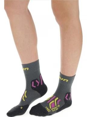 UYN UYN WOMAN TREKKING APPROACH MID SOCKS női túrazokni szürke színben 3