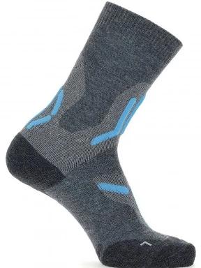 UYN UYN WOMAN TREKKING 2IN MERINO MID SOCKS női túrazokni szürke színben 3