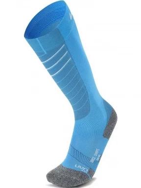 UYN Lady Ski Race Shape Socks női sízokni világoskék színben 1
