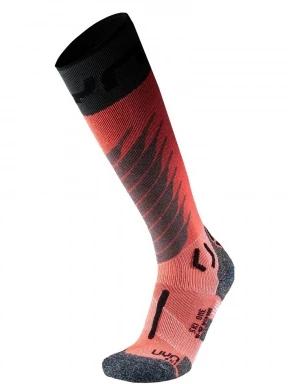 UYN UYN WOMAN SKI ONE MERINO SOCKS női sízokni rózsaszín színben 1